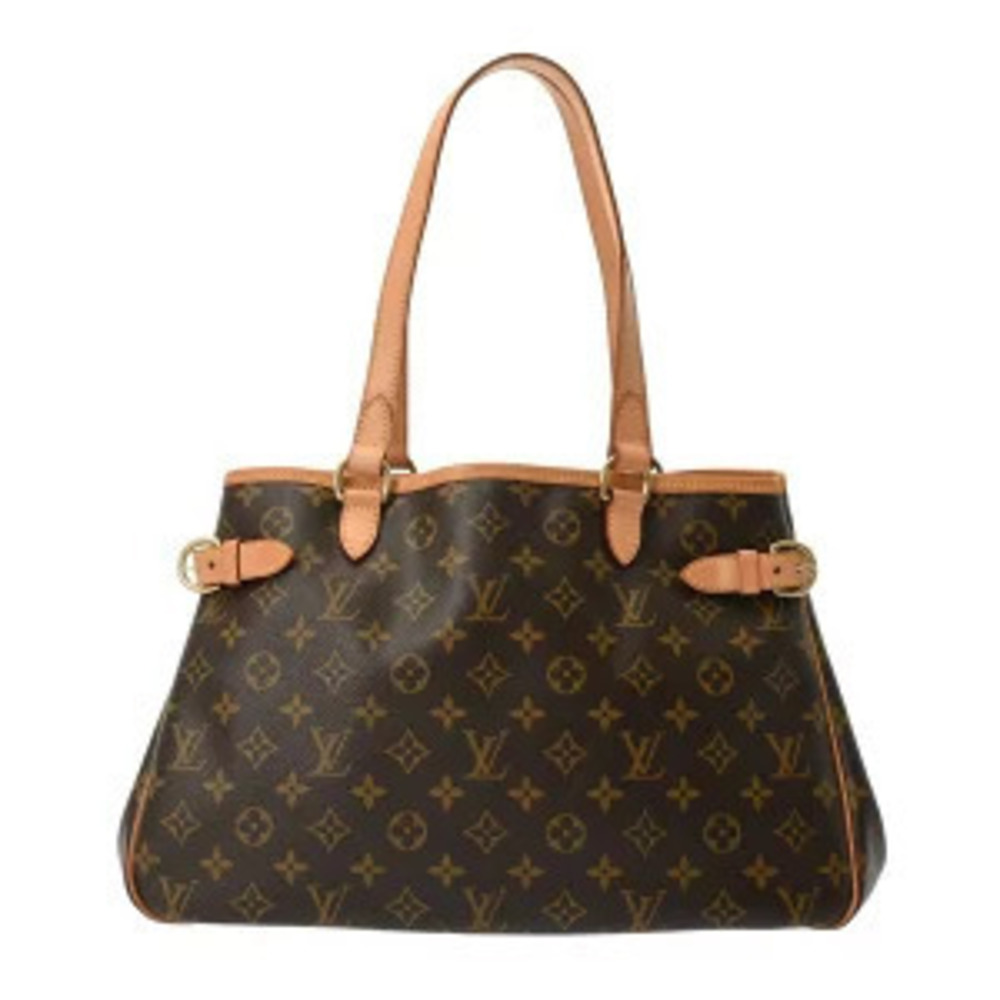 Louis Vuitton Monogram Batignolles Horizontal Brown Canvas Tote Bag